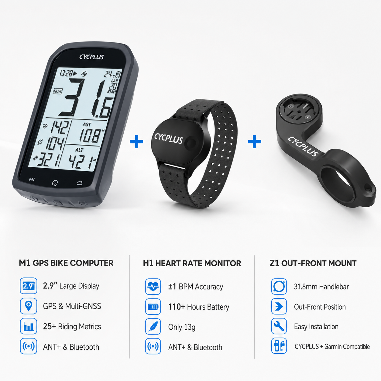 CYCPLUS M1 + H1 + Z1 – תמונה 2